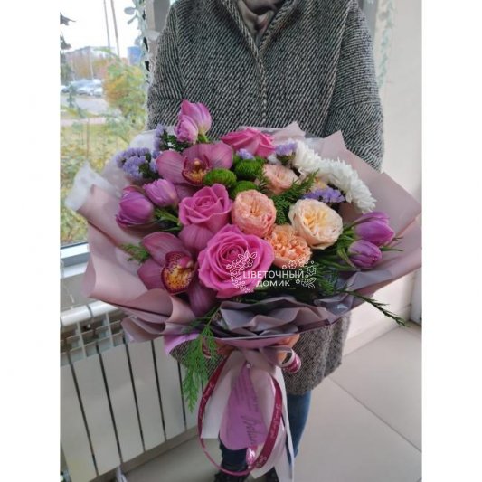 Сборный букет &laquo;Милое счастье&raquo;