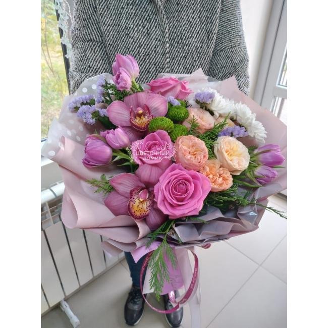 Сборный букет &laquo;Милое счастье&raquo; 