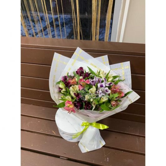Букет из альстромерий &laquo;Эльфийская принцесса&raquo;