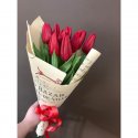 Букет с тюльпанами &laquo;Огонек&raquo;