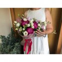 Букет с пионами "Ласковый миг"