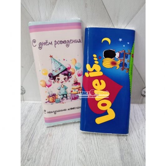 Шоколад с пожеланиями