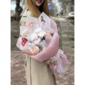 Сборный букет &laquo;Дофаминовый нежный букет&raquo;