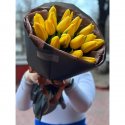Букет с тюльпанами &laquo;17 желтых тюльпанов&raquo;