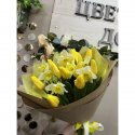 Букет с тюльпанами &laquo;Весна идет, весне - дорогу&raquo;