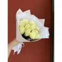 Букет из белых роз &laquo;Зимнее утро&raquo;
