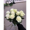 Букет из белых роз &laquo;Влюбленность&raquo;
