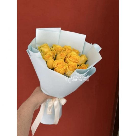 Букет из желтых роз &laquo;Теплое солнышко&raquo;