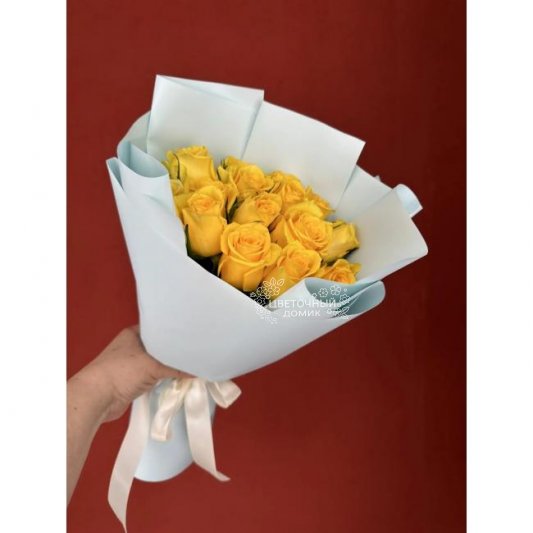 Букет из желтых роз &laquo;Теплое солнышко&raquo;