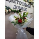 Букет с лилиями &laquo;Коктейль&raquo;