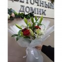 Букет с лилиями &laquo;Коктейль&raquo;