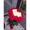 25 роз - сердце