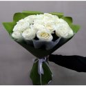 Букет из роз &laquo;25 белых роз&raquo;