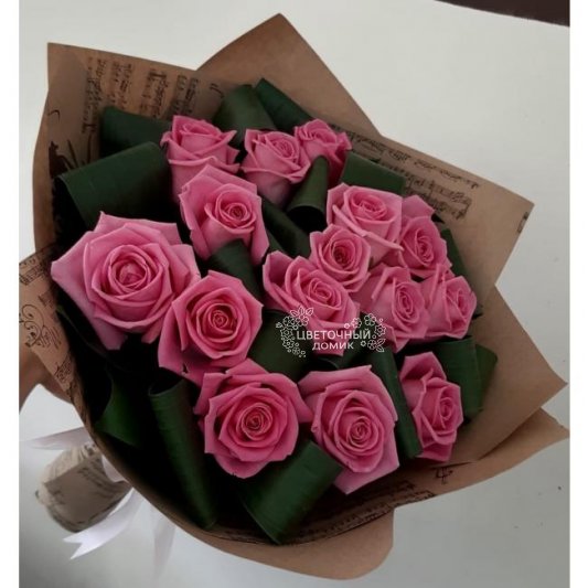 Букет из роз &laquo;Милая. Любимая. Единственная"