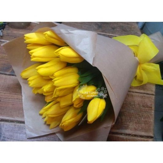 Желтые тюльпаны