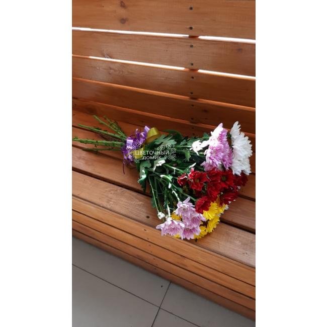 Букет из хризантем &laquo;Счастье&raquo;