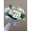 Букет с хризантемами &laquo;Летний луг&raquo;