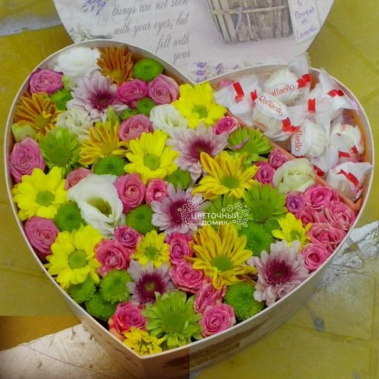 Композиция в коробке &laquo;Натали&raquo;