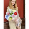 Сборный букет &laquo;Дофаминовый яркий букет&raquo;