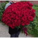 Букет из красных роз &laquo;Элитный&raquo;