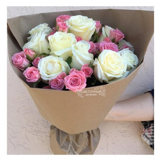 Сборный букет &laquo;Моей бусинке&raquo;