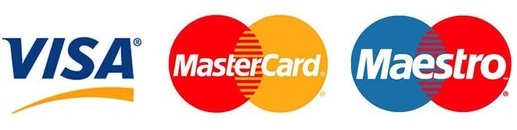 Онлайн оплата на сайте - Visa, MasterCard, Maestro